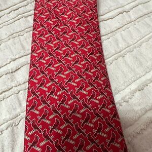 Vineyard Vines Red and St. Louis Cardinal  Tie